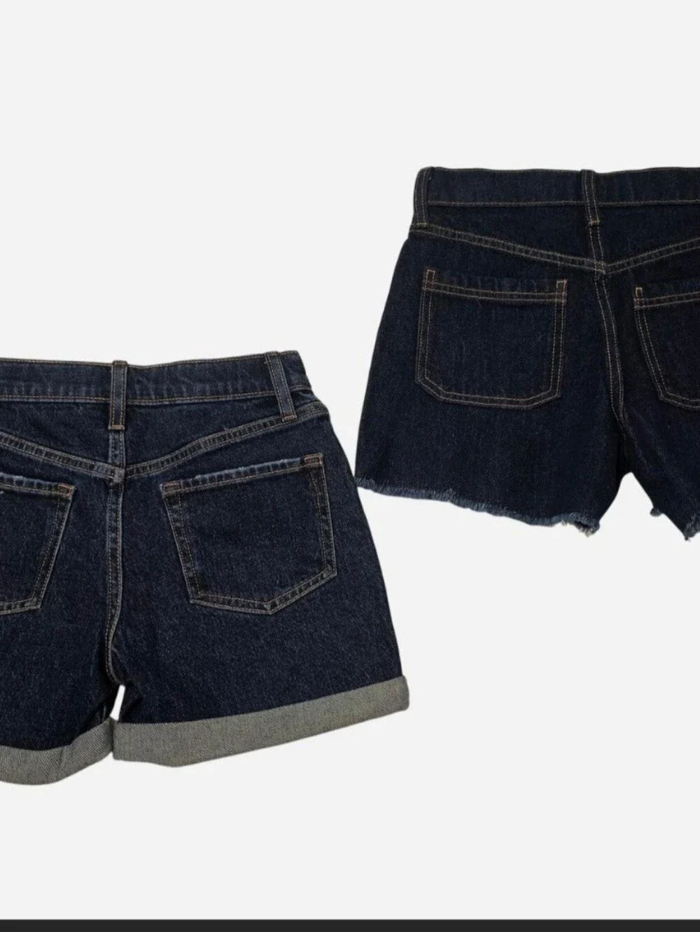 Old Navy Girls' Dark Blue Hi-Rise Denim Shorts - 10- NWT